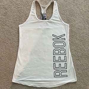 White Reebok Tank
